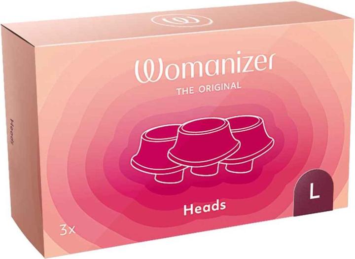 Womanizer Têtes de 3 Bordeaux