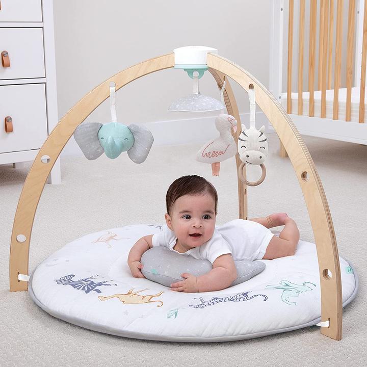 Actual product image aden + anais Adventure blanket with play bow