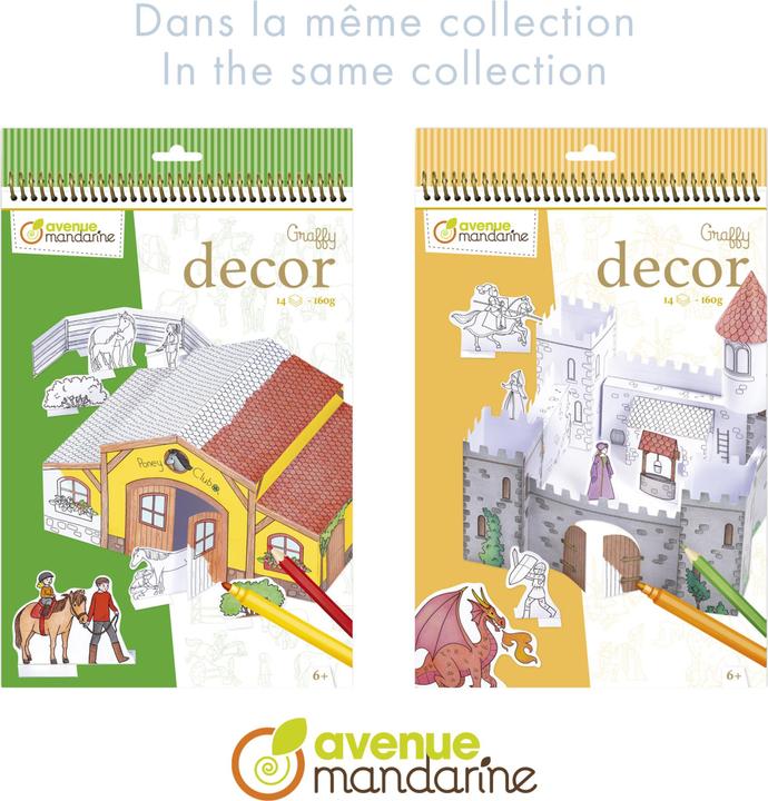 Actual product image Avenue Mandarine Graffy Deco Riding Stable