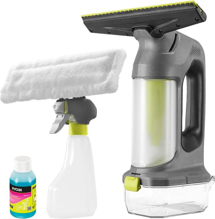 Actual product image Ryobi One+ vinduesvasker RWV18 u/batteri & lader