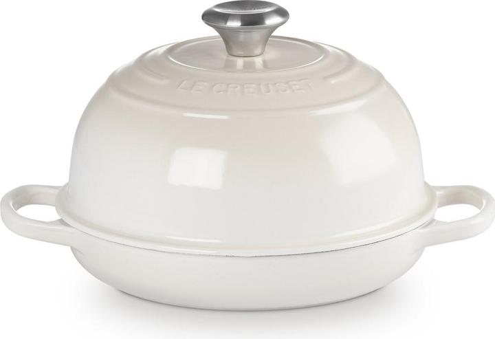 Le Creuset Broodpan Signature Meringue - Ã¸ 24 cm / 1.6 Liter (24 cm, Bräter + Schmortopf, Gusseisen)