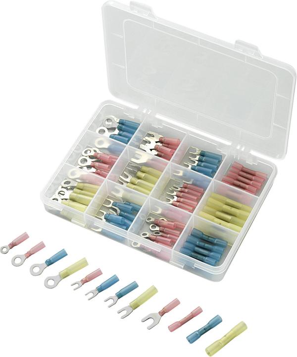 Actual product image Tru Components Quetschverbinder-Sortiment 104 Teile