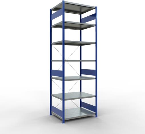 Actual product image Schulte Lagertechnik MULTIplus250 basic racking system with cross braces