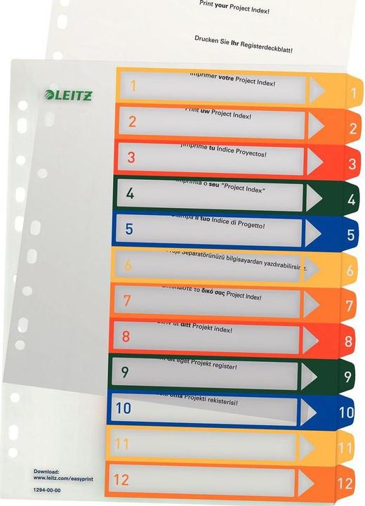 Produktbild Leitz Register PC