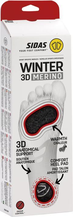 Produktbild Sidas Winter 3D Merino Einlegesohle