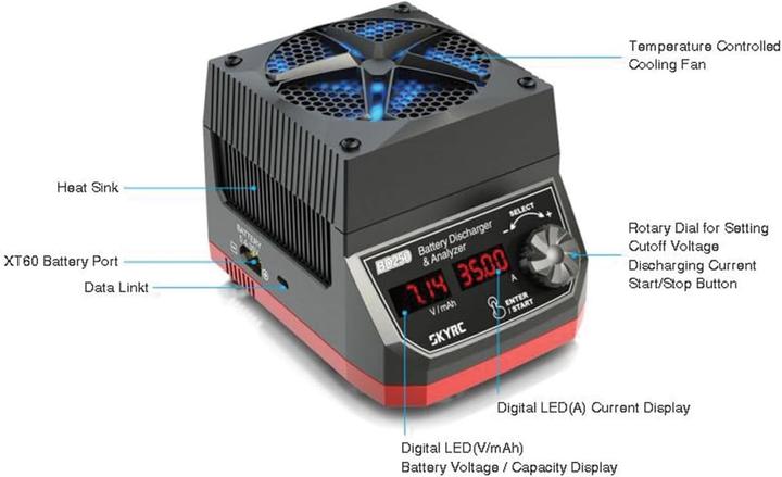 Produktbild SkyRC Entladegerät 35A 250W