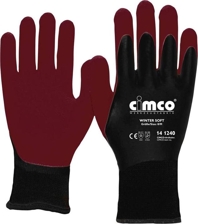 Actual product image Cimco Work Glove Winter Soft Size 9/L (L)