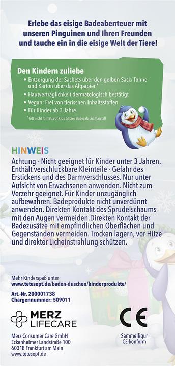 Produktbild Tetesept Eisige Tierw. Set 3tlig (Badesalz, Schaumbad)