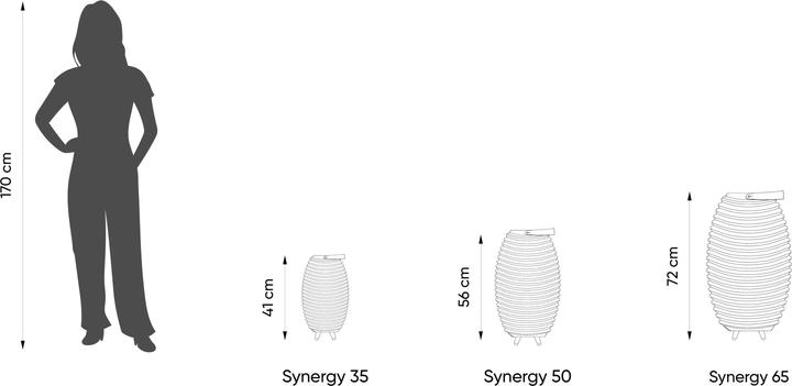 Actual product image Kooduu Speaker lamp Synergy 65 2.0 (10 h, Rechargeable battery operated)