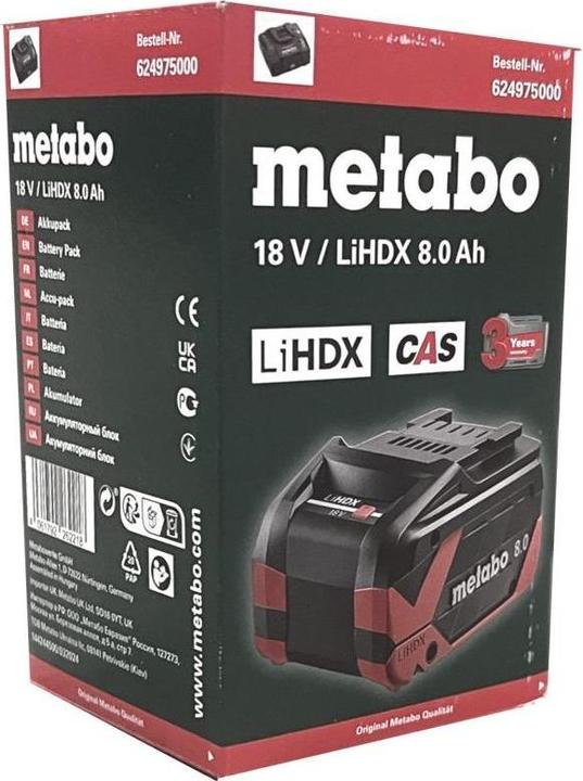 Produktbild Metabo LiHDX Akkupack (18 V)