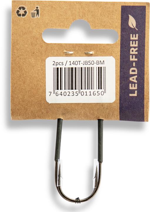 Actual product image HRH Tungsten Jig Head BIG 14.0g Gr. 7/0, Black