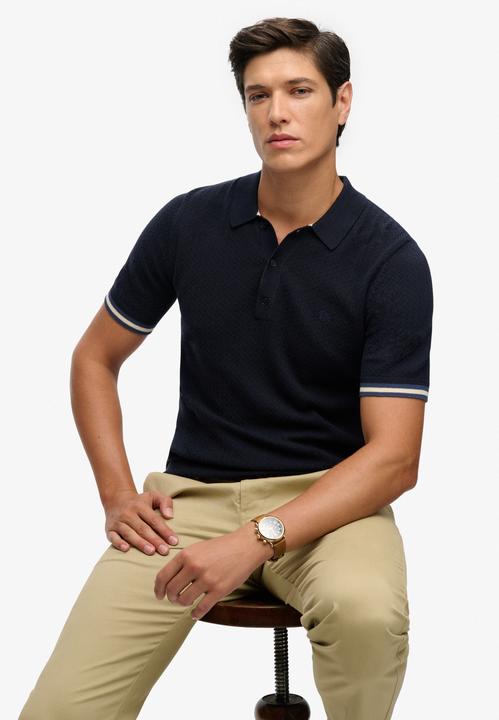 Image du produit Superdry Polo en maille texturée (M)
