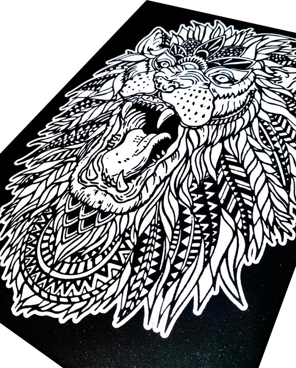 Image du produit ColorVelvet Coloriage lion