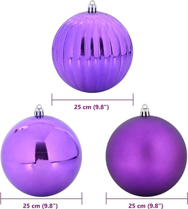 Image du produit vidaXL Weihnachtskugeln (3x)