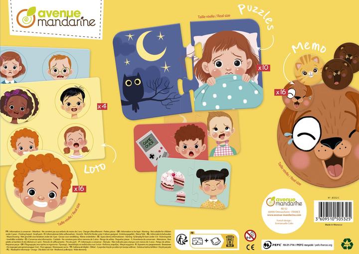 Actual product image My Mandarine Creative Learning Set Emotions