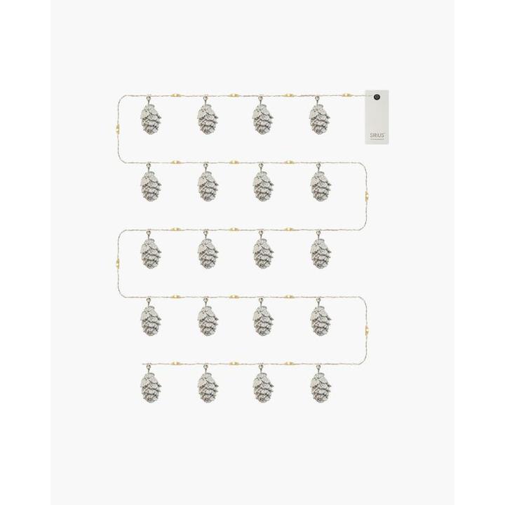 Produktbild Sirius LED-Lichterkette Molly Cone, 20 LEDs, 2 m, Schnee (2.25 m)