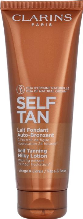 Actual product image Clarins Self-tanning milk (Self tanning cream, 125 ml)