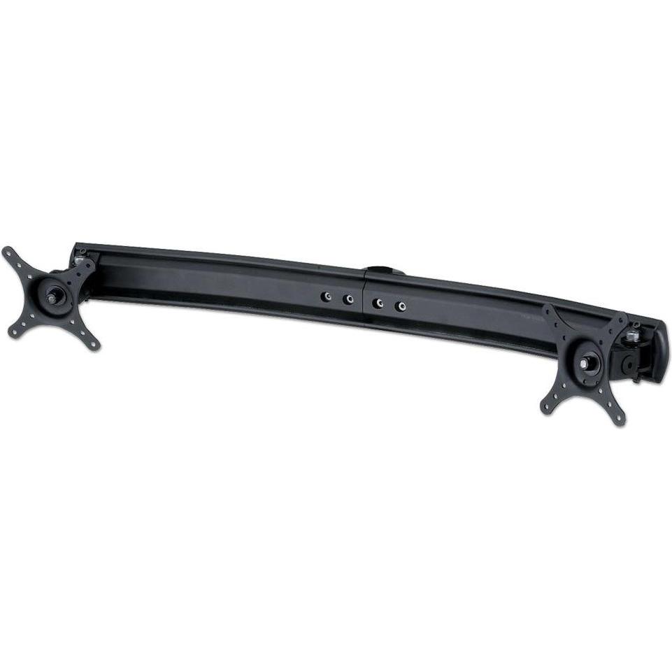 Lindy 40957 monitor mount / stand 76.2 cm (30") Black (Wand, 30"), Monitor Halterung, Schwarz