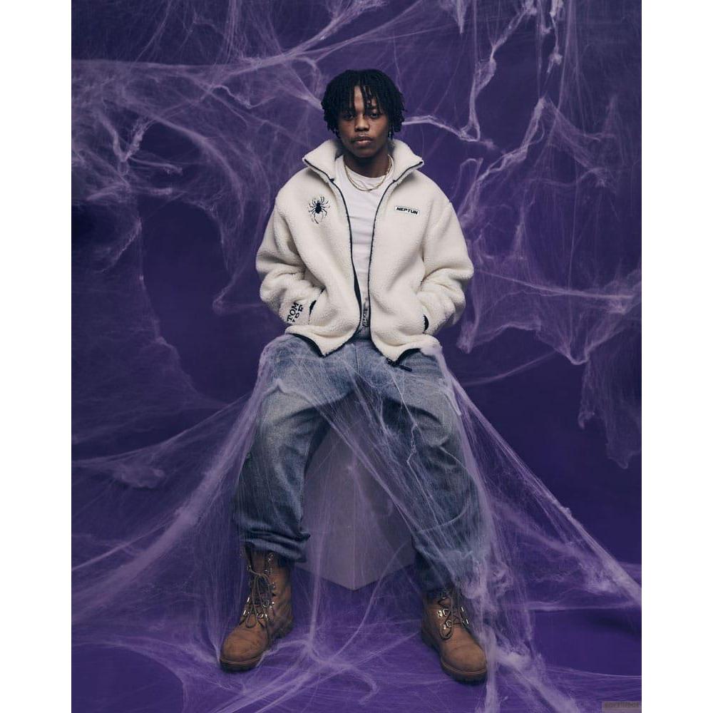 Thumbnail - Neptun, Jacke, Hunter x Hunter Sherpa Jacke White Grösse M (M), Weiss, M