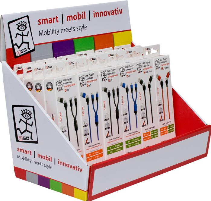 Image du produit 2GO présentoir de comptoir câble tp01