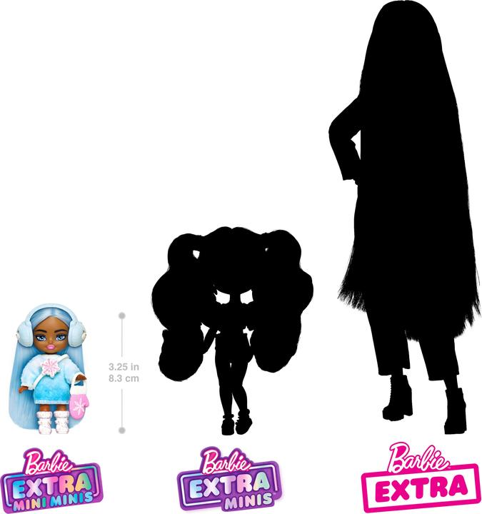 Image du produit Barbie Lalka extra mini minis zimowa