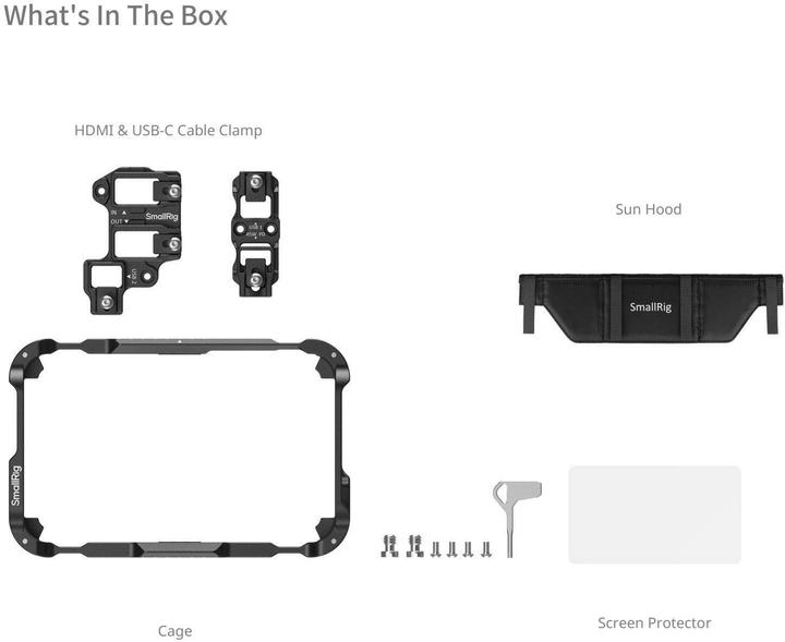 Image du produit SmallRig 5708 Monitor Cage Kit for Atomos Ninja TX (Cage)