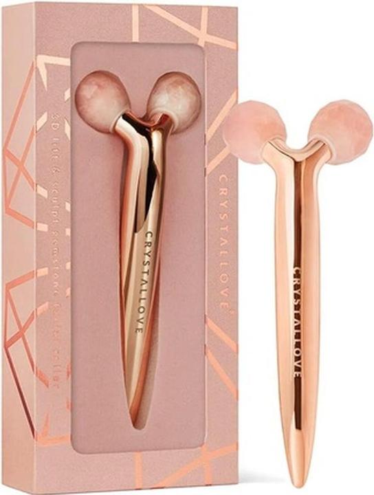 Actual product image Crystallove 3D Rose Quartz Lift Massager
