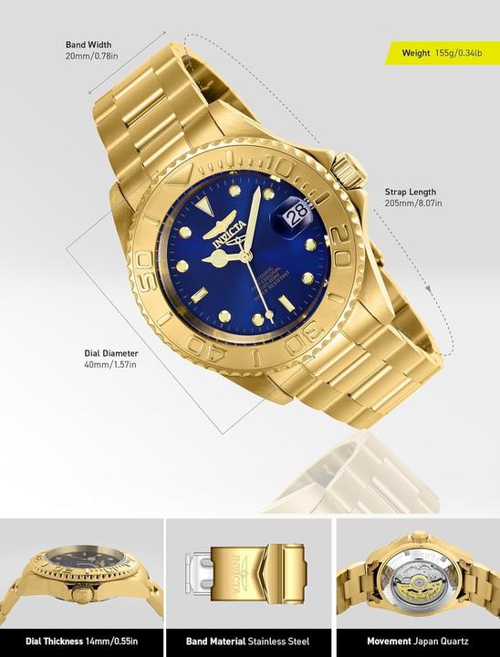 Image du produit Invicta Subacqueo Professionale (Montre de plongée, 43 mm)