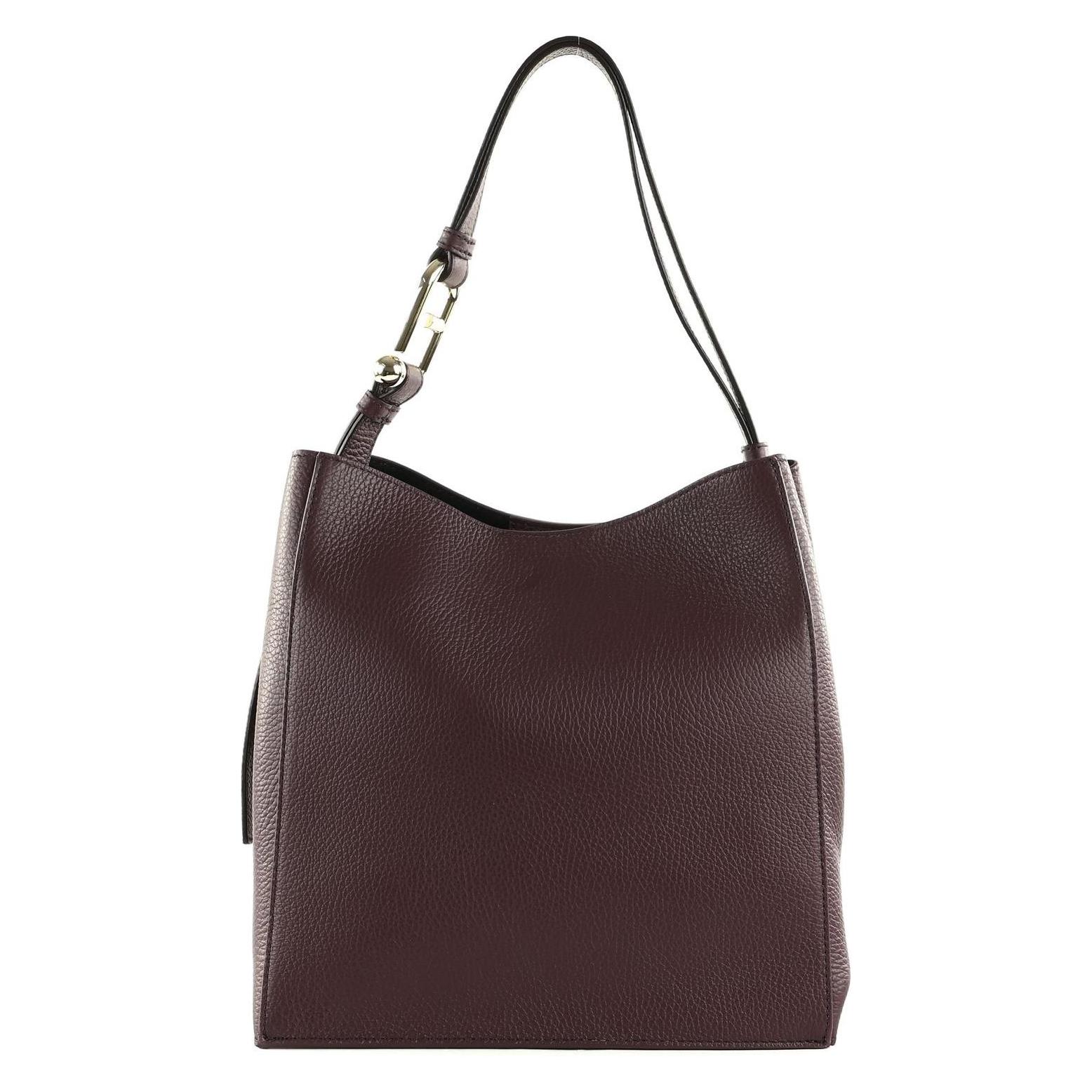 Furla, Damen, Handtasche, Nuvola Bucket Bag, Rot
