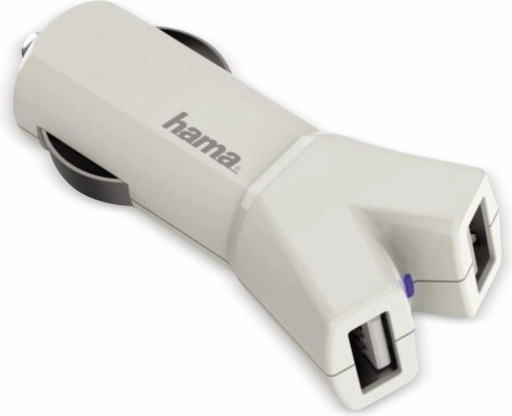 Produktbild Hama Dual USB-Ladeadapter 2-fach, 3,4 A, weiss