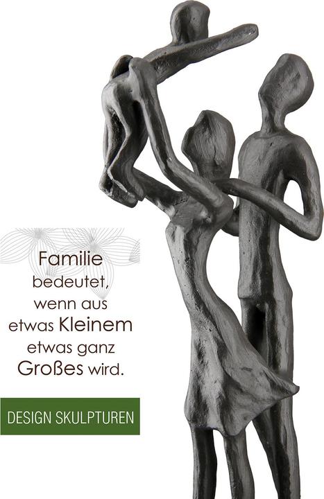Produktbild Gilde Skulptur "Familienglück" brüniert