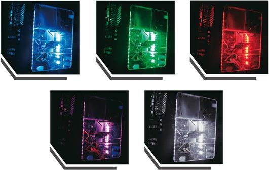 Actual product image LC-Power Case fan LC-CF-PRO-COMBO (120 mm, 1 x)