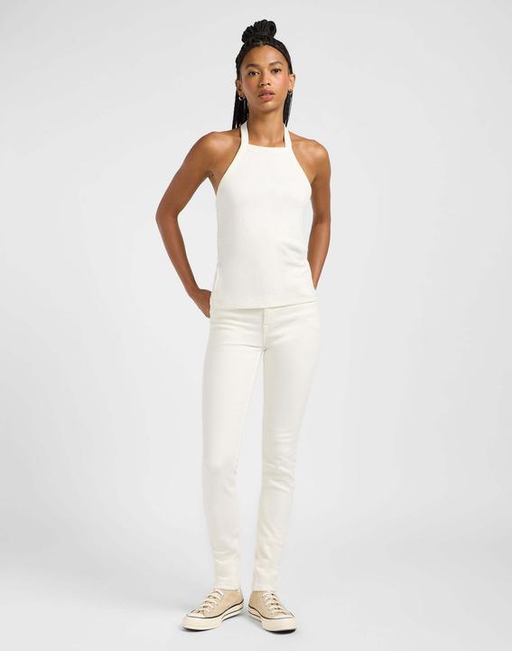 Actual product image Lee Top Open Back Halter Top (L)