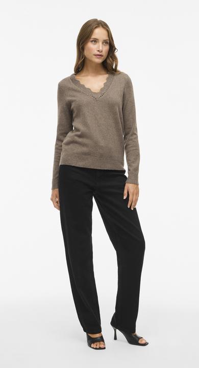 Actual product image Vila VINIKOLINA V-Ausschnitt Strickpullover (S)