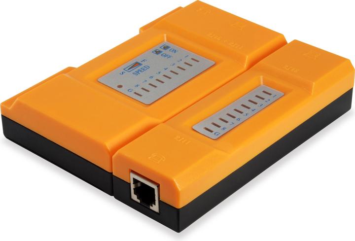 Actual product image equip Cable tester network f. /RJ11/RJ12 cable