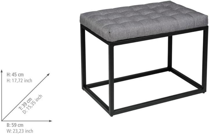 Actual product image Wenko Bench Amandola with cushion