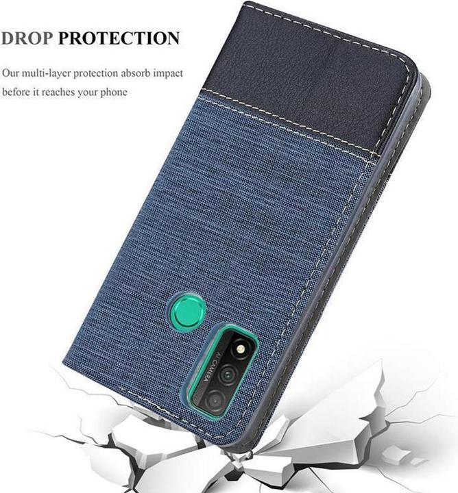 Image du produit Cadorabo Couverture look jeans Book (Huawei P Smart (2020))
