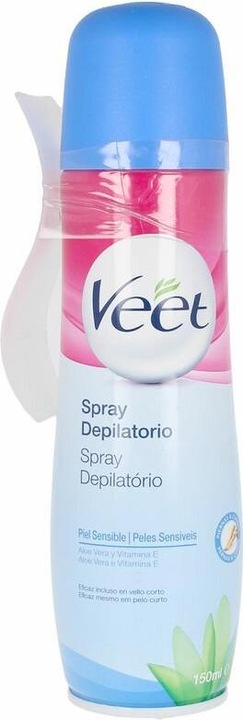 Image du produit Veet SPRAY DEPILATORIO piel sensible 150 ml (150 ml, 1 x)