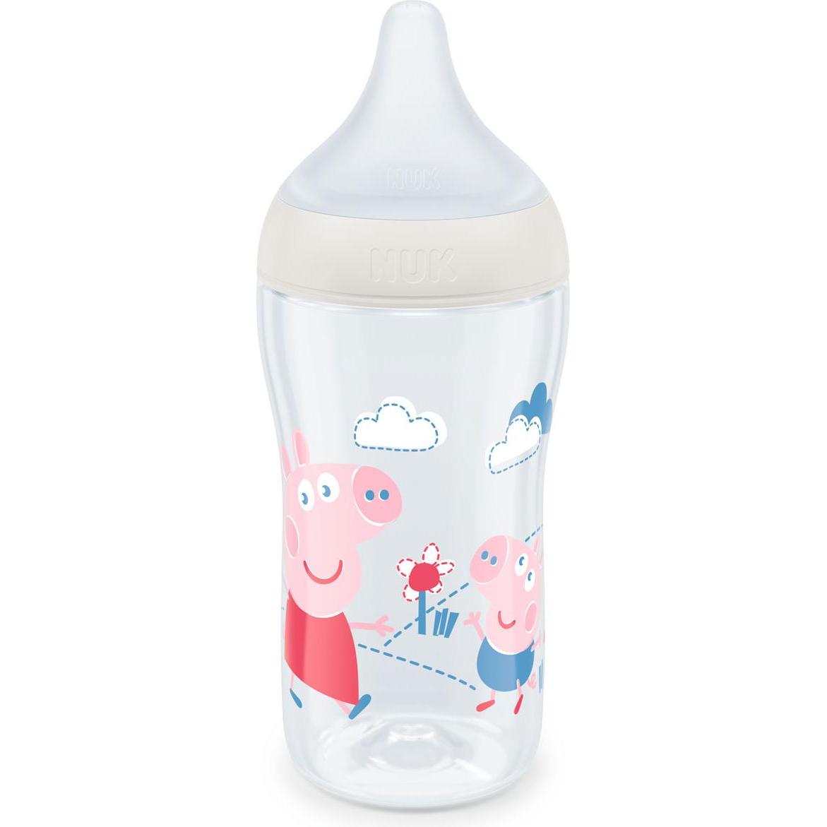 Thumbnail - NUK, Babyflasche, Perfect Match Peppa Pig PP Flasche 260ml, weiss (260 ml)