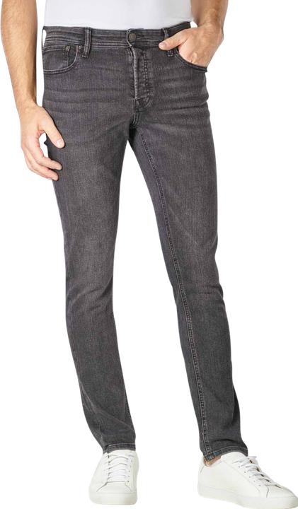 Actual product image Jack & Jones Glenn Jeans Slim Fit Black Denim (W28/L32)