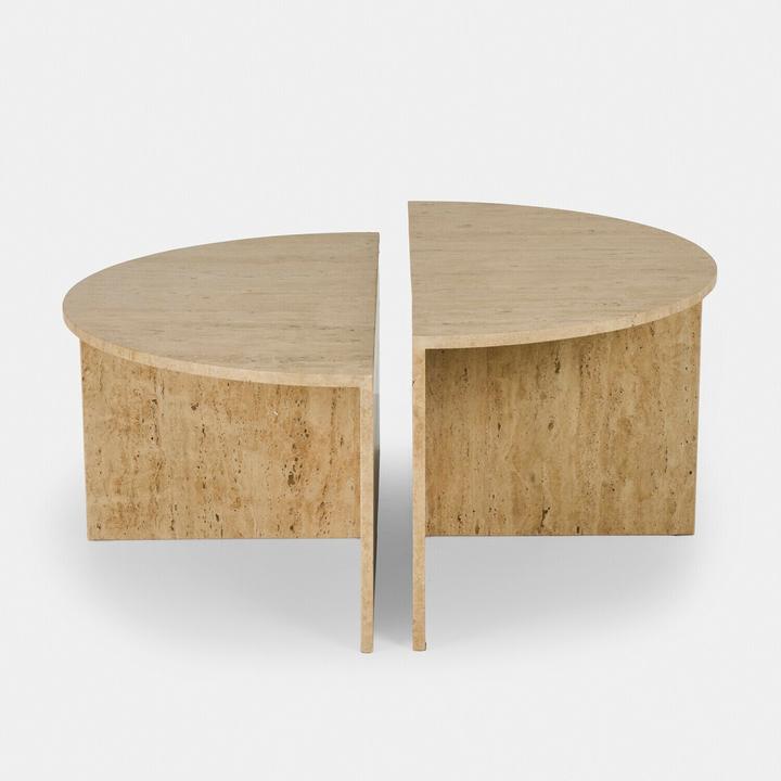 Image du produit Loberon Couchtisch Candeloro braun (45 x 90 x 42.50 cm)
