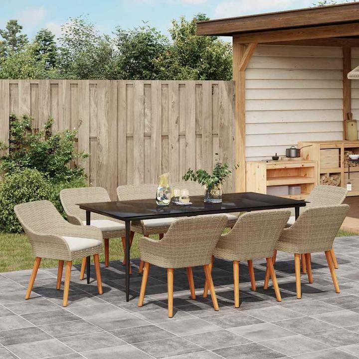 Produktbild vidaXL Garten Essgruppe (100 x 200 x 74 cm)
