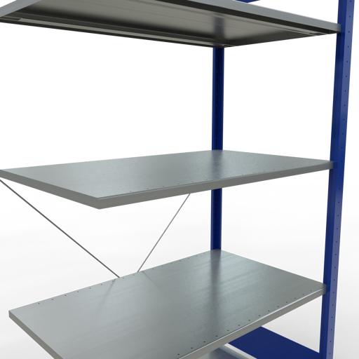 Actual product image Schulte Lagertechnik MULTIplus85 boltless bay system with cross brace