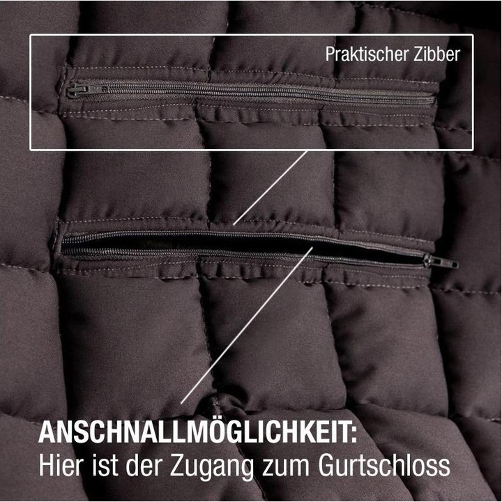 Produktbild Doctor Bark 3-Sitz-Autodecke (Hund, Waschbar)