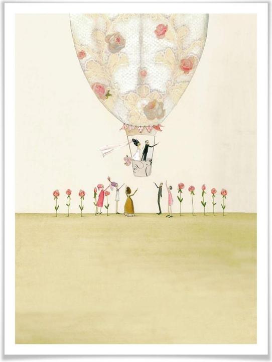Produktbild Trenddeko Hochzeitsballon (24 x 30 cm)