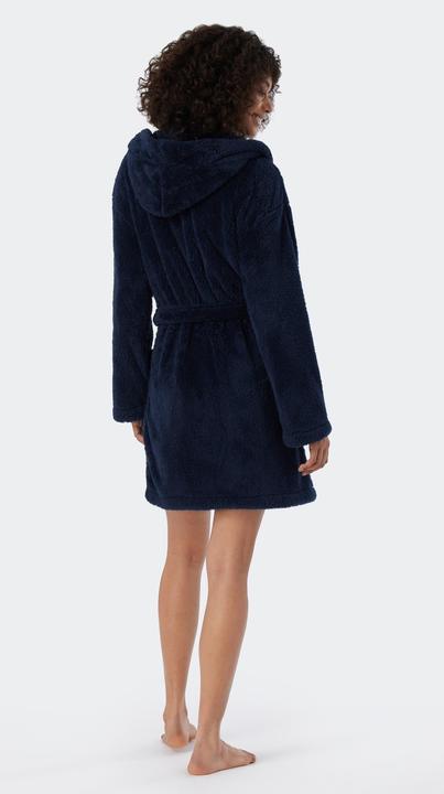 Actual product image Schiesser Teddy Fleece Morgenmantel / Bademantel (XL)