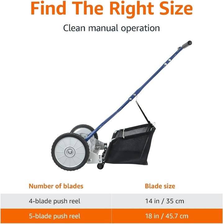 Image du produit Amazon Tagliaerba a Rullo Manuale (Manuel)