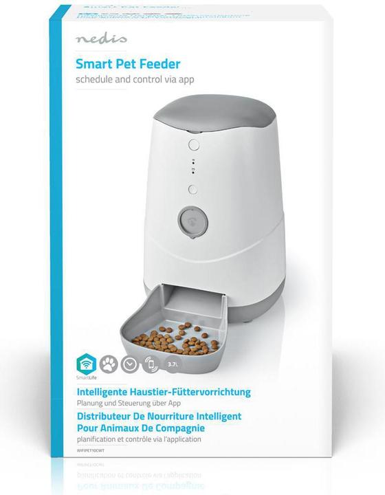 Produktbild Nedis SmartLife Futterspender für Haustiere Wi-Fi 3.7 l AndroidT / IOS (3.70 l)