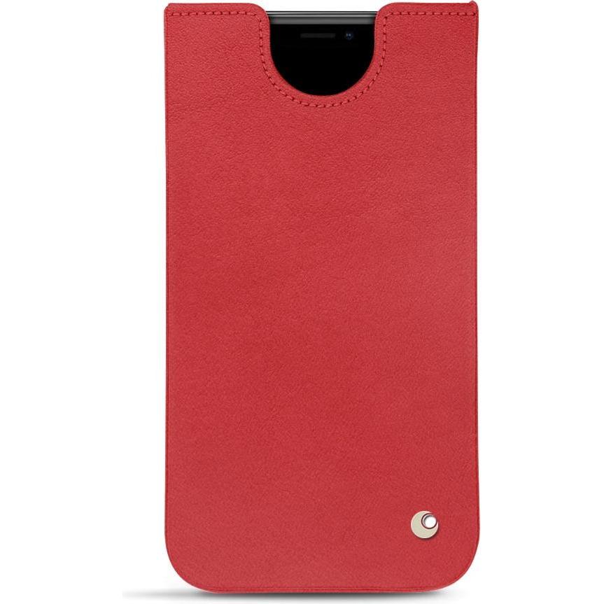 Noreve Lederschutzhülle (Apple iPhone 11), Smartphone Hülle, Rot