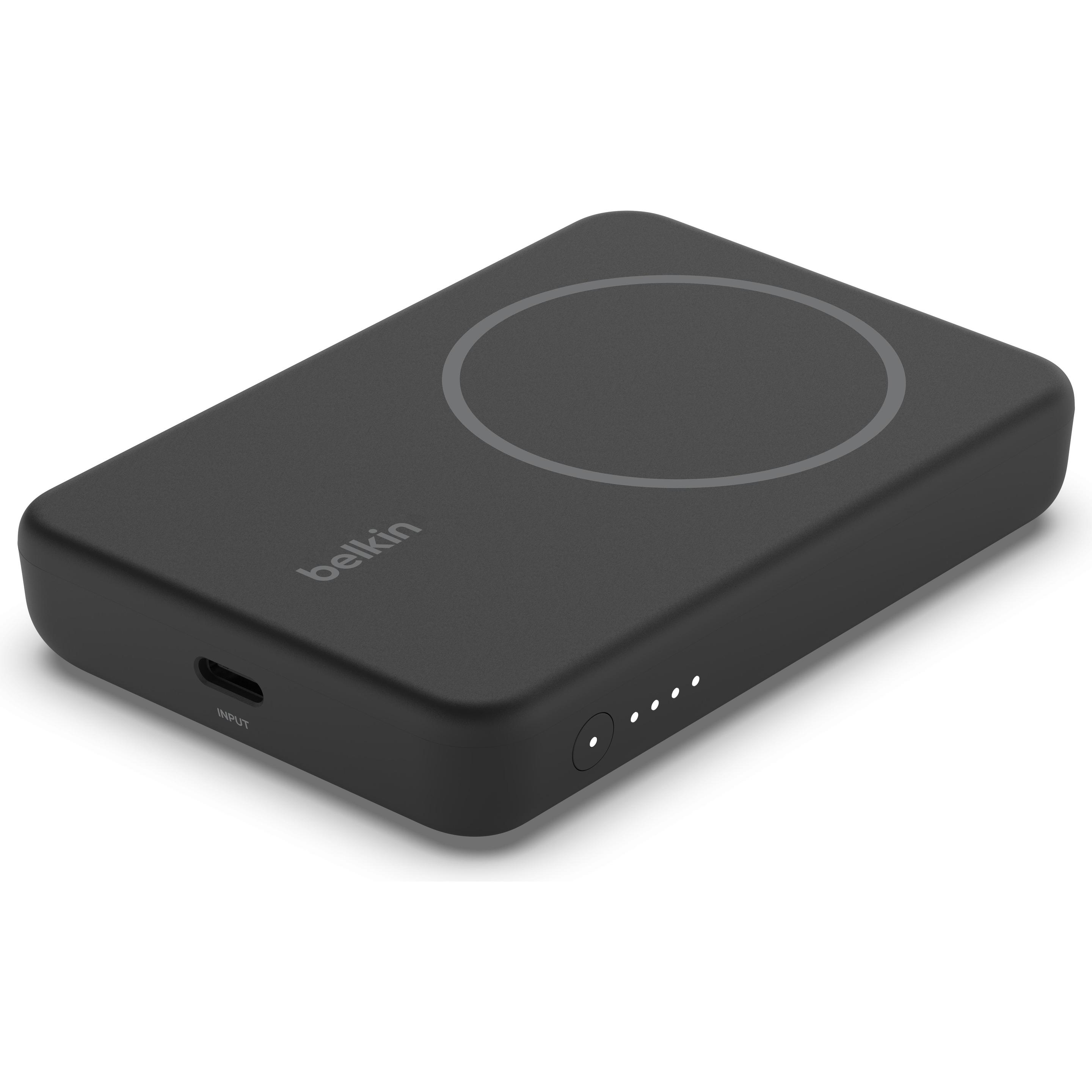Belkin Boost Charge (5000 mAh, 10 W, 18.50 Wh), Powerbank, Schwarz
